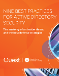 Nine best practices for active directory security
